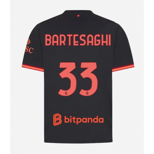 AC Milan Davide Bartesaghi #33 Kolmaspaita 2026-27 Lyhythihainen